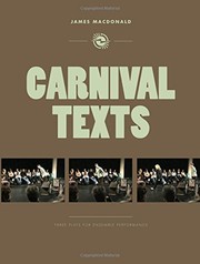 Cover of Carnival Texts by James MacDonald