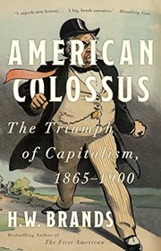 Cover of American colossus by Henry William Brands