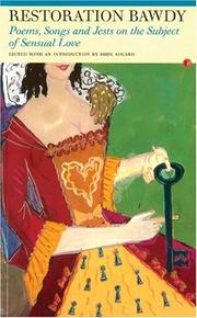 Cover of Restoration Bawdy by John Adlard