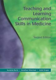 Front cover of Teaching and Learning Communication Skills in Medicine by Suzanne M. Kurtz