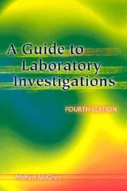 Front cover of A Guide to Laboratory Investigations by Michael McGhee