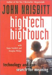 Cover of High tech high touch by John Naisbitt