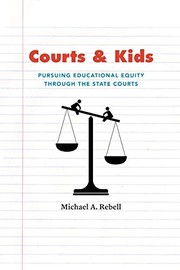 Front cover of Courts and kids by Michael A. Rebell