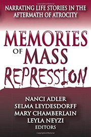 Cover of Memories of Mass Repression by Selma Leydesdorff
