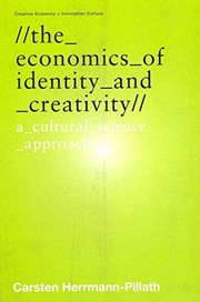 Cover of Economics of Identity and Creativity by Carsten Herrmann-Pillath