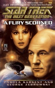 Front cover of Star Trek The Next Generation - A Fury Scorned by Pamela Sargent
