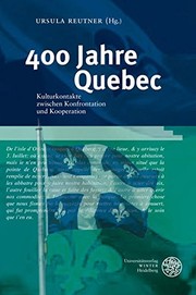 Front cover of 400 Jahre Quebec by Ursula Reutner