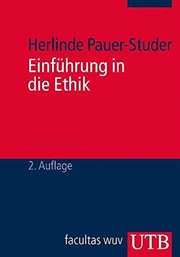 Front cover of Einführung in die Ethik by Herlinde Pauer-Studer