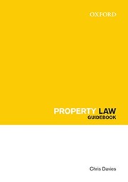 Cover of Property Law Guidebook by Chris Davies