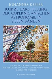 Cover of Kurze Darstellung der Copernicanischen Astronomie in sieben Bänden by Johannes Kepler