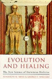 Cover of Evolution and healing by Randolph M. Nesse