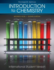 Front cover of Introduction to Chemistry by arena-susan-hein-morris