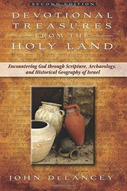Front cover of Devotional Treasures from The Holy Land by John DeLancey