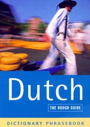 Front cover of Rough Guide to Dutch Dictionary Phrasebook by Lexus Firm Staff.