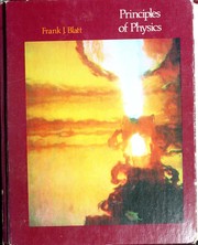 Front cover of Principles of Physics by Frank J. Blatt