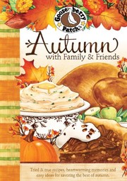 Front cover of Autumn with Family and Friends Cookbook by Gooseberry Patch