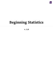 Cover of Beginning Statistics by Douglas S. Shafer