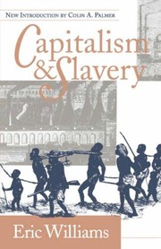 Cover of Capitalismo y Esclavitud by Eric Eustace Williams