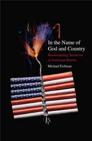 Front cover of In the name of God and country by Michael Fellman