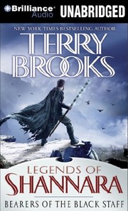 Front cover of Bearers of the Black Staff by Terry Brooks