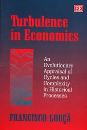 Front cover of Turbulence in economics by Francisco Louçã