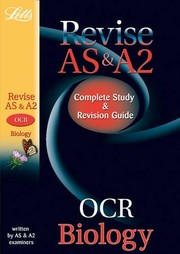 Front cover of OCR AS and A2 Biology by honeysett-ian-parker-john