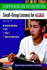 Cover of Comprehension Intervention by Anne Goudvis