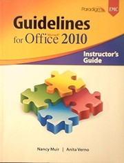 Cover of Guidelines F/ms.office 2010 Instructor's Edition by Nancy Muir