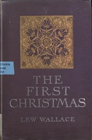 Front cover of The first Christmas, from "Ben Hur" by Lew Wallace
