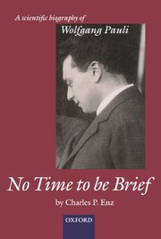 Cover of No Time to be Brief by Charles P. Enz