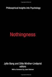 Cover of Nothingness by Jytte Bang