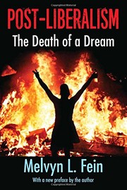 Cover of Post-liberalism by Melvyn L. Fein