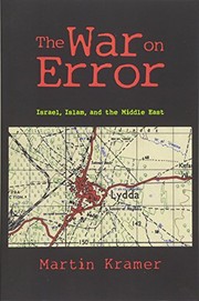 Cover of The War on Error by Martin Kramer