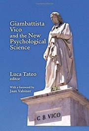 Front cover of Giambattista Vico and the New Psychological Science by Luca Tateo