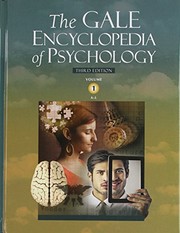 Front cover of The Gale Encyclopedia of Psychology by Jacqueline L. Longe