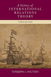 Front cover of A history of International Relations theory by Torbjorn Knutsen