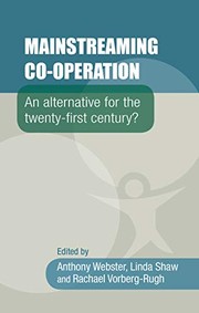 Cover of Mainstreaming co-operation by Anthony Webster