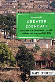 Cover of Welcome to Greater Edendale by Marc Epprecht