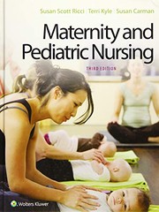 Front cover of Maternity and Pediatric Nursing by Susan Ricci ARNP  MSN  MEd