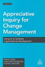 Cover of Appreciative Inquiry for Change Management by Sarah Lewis