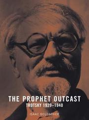 Cover of The Prophet Outcast by Isaac Deutscher