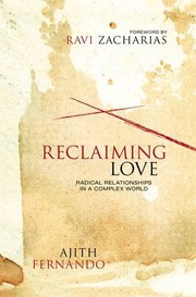 Cover of Reclaiming Love by Ajith Fernando