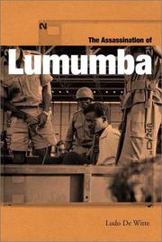 Front cover of Moord op Lumumba by Ludo de Witte
