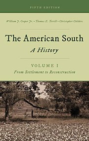 Front cover of The American South by William J. Cooper Jr.