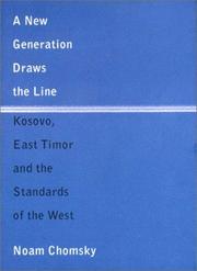 Cover of A New Generation Draws the Line by Noam Chomsky