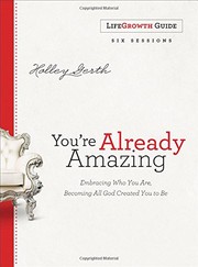 Cover of You're Already Amazing LifeGrowth Guide by Holley Gerth