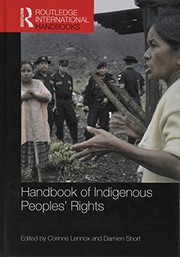 Front cover of Handbook of Indigenous Peoples' Rights by Damien Short