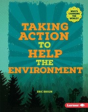 Cover of Taking Action to Help the Environment by Eric Braun