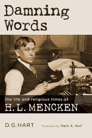 Cover of Damning Words by D. G. Hart