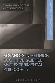 Cover of Advances in Religion, Cognitive Science, and Experimental Philosophy by Helen De Cruz